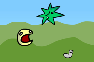 小怪吃袜子,小怪吃袜子小游戏,4399小游戏 www.4399.com